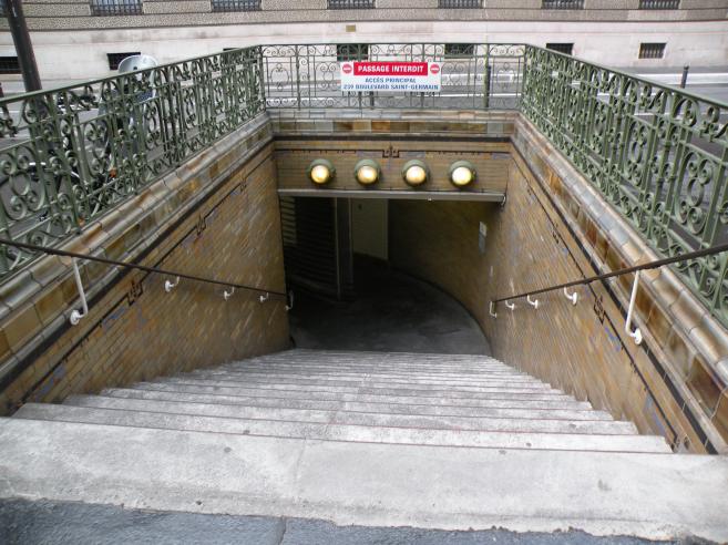  entrée du métro